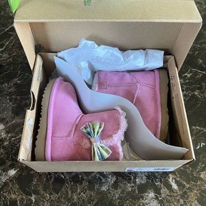 Ugg Australia Pink Suede Boots